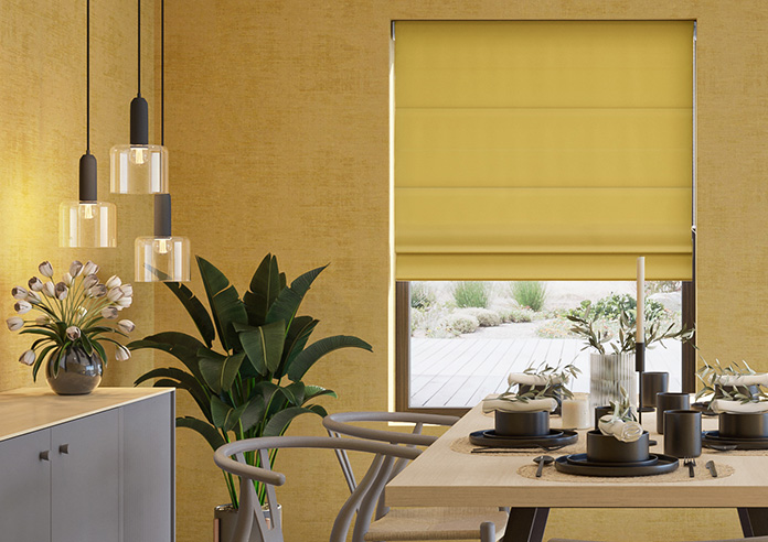 Hartford, Sunshine - Twist&Fit Roman Blind - Image 3